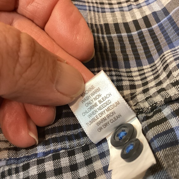 Banana Republic mens plaid button down shirt  size small - Picture 10 of 10